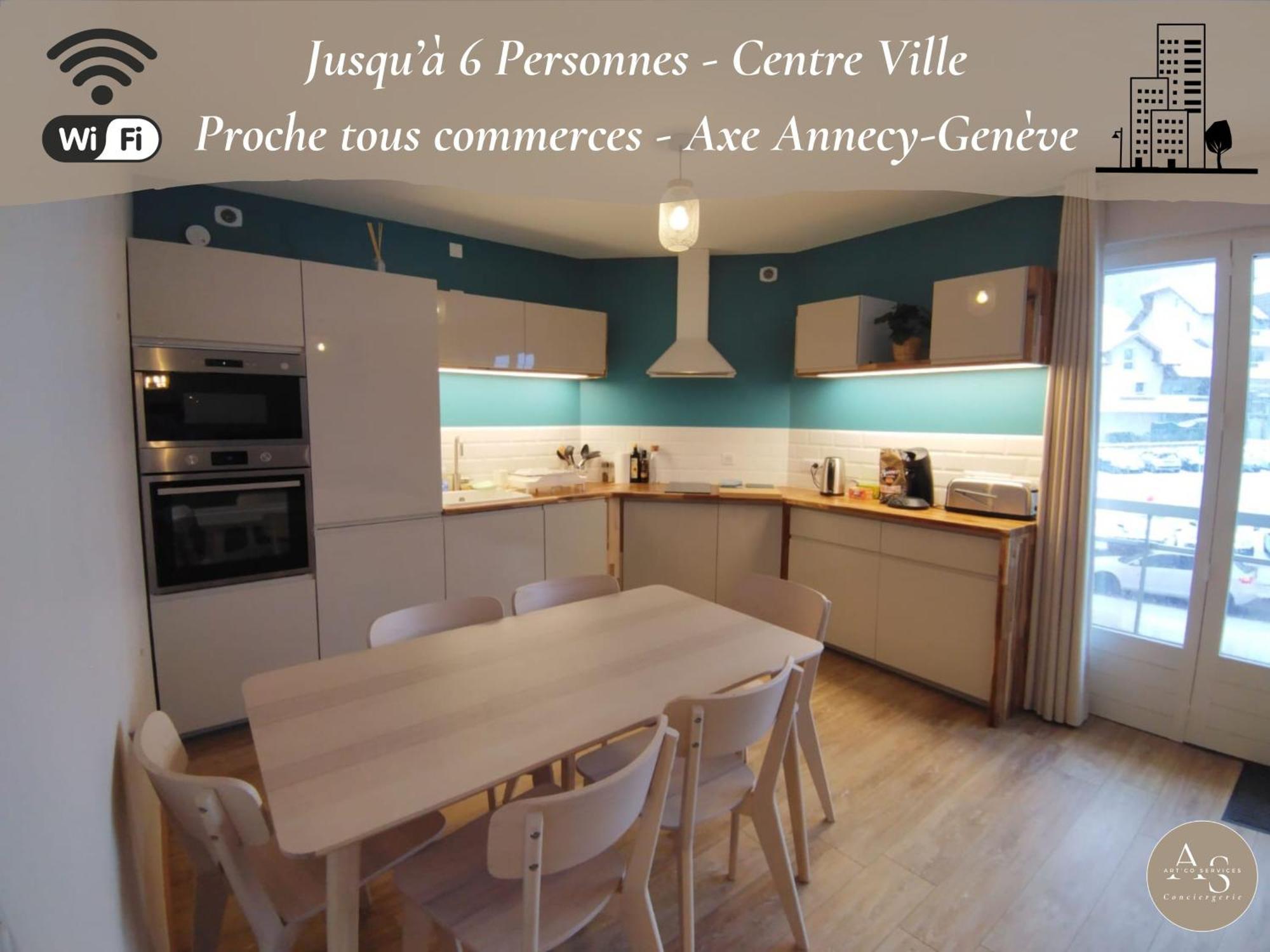 L'Ecrin Connecte-Axe Annecy-Geneve-Wifi-Confort Cruseilles Exterior photo